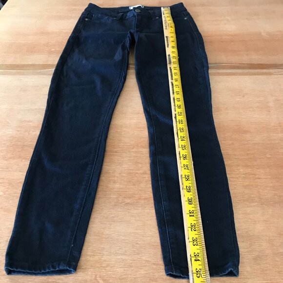 Paige Verdugo Ankle Jeans Women 27 Blue Mid Rise Dark Wash Stretch Preppy 17390 - Picture 5 of 13